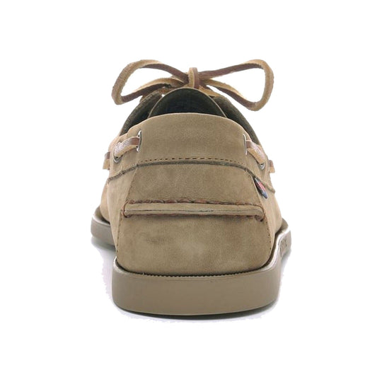 Sebago Docksides Portland nubuck - Mørkegrøn
