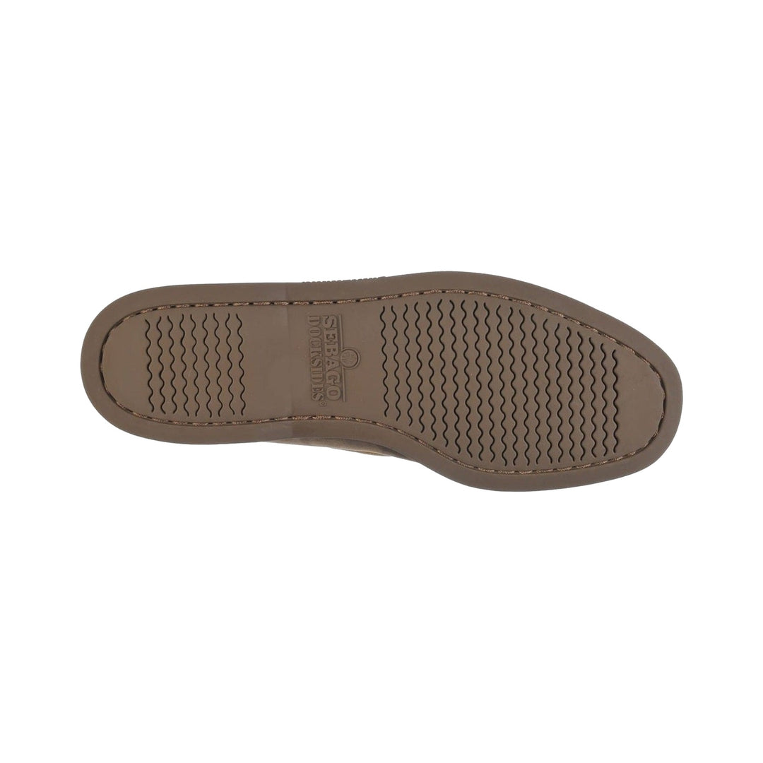 Sebago Docksides Portland nubuck - Mørkegrøn