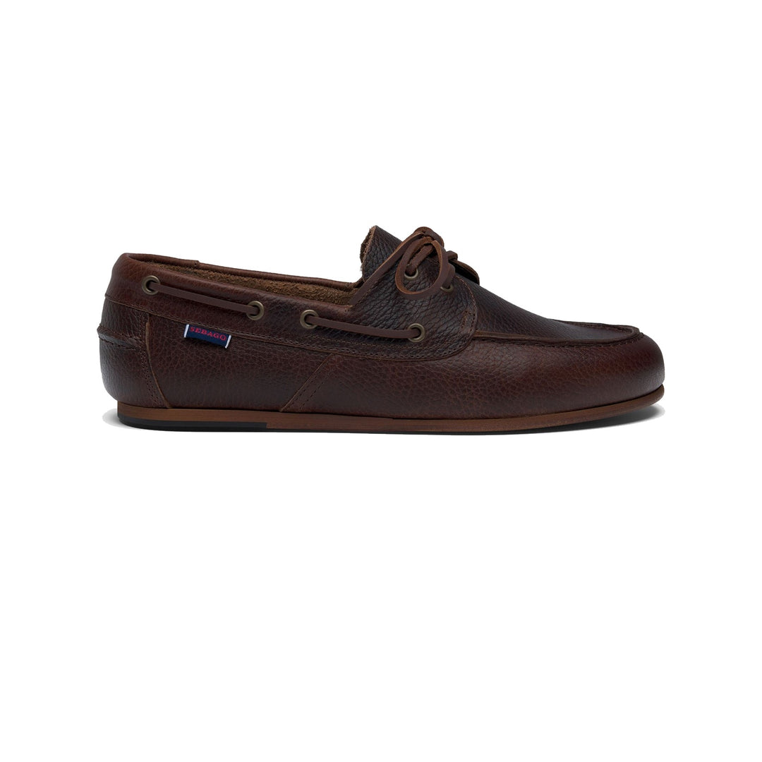 Sebago Owen Tumbled Mørkebrun Læder