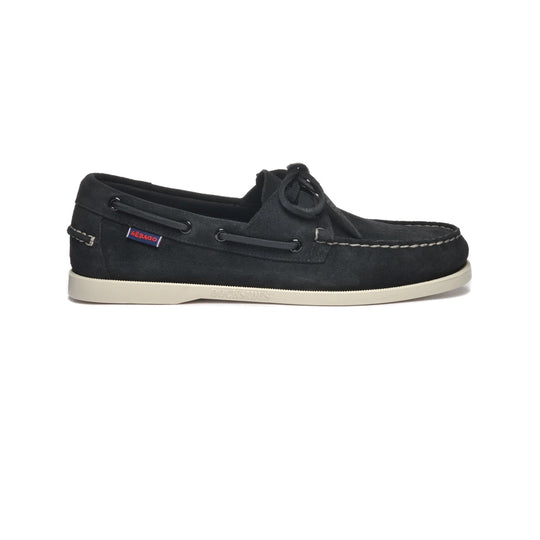 Sebago Portland Flesh Out Black Suede