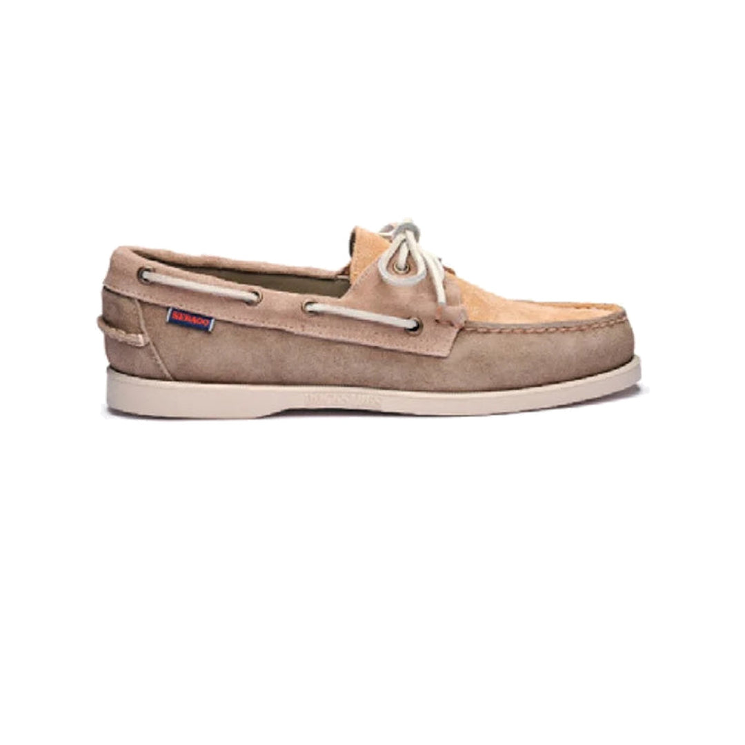 Sebago Portland Jib Taupe Suede Leather
