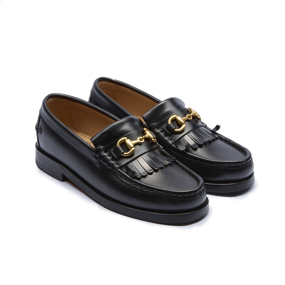 Playboy The Valerie Sort læder Loafer