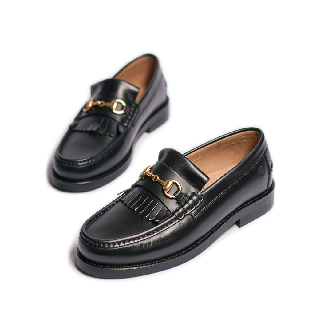 Playboy The Valerie Sort læder Loafer