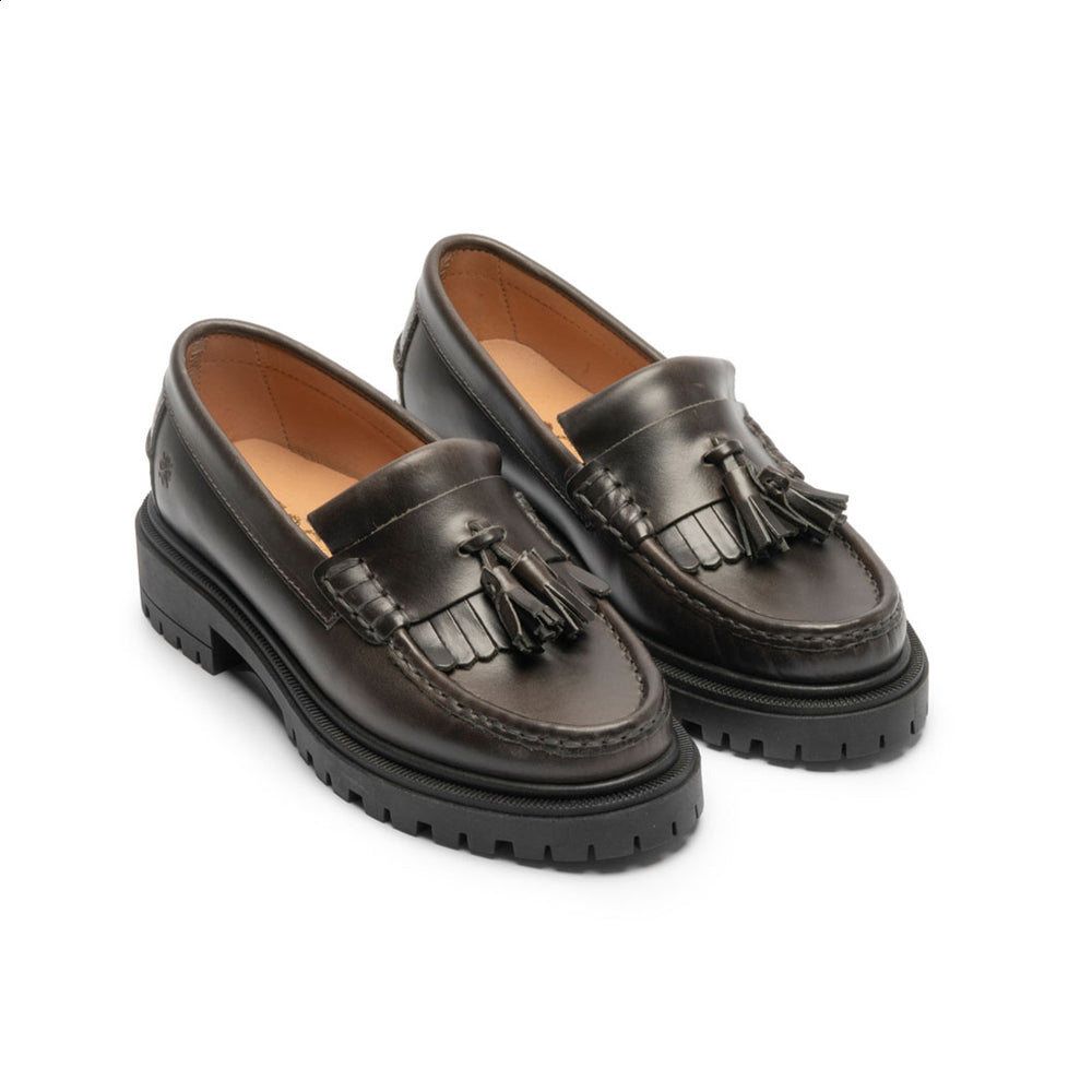 Playboy The Edith Grå Læder Loafer