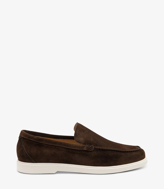 Loake Tuscany Brown Suede Loafers