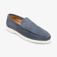 Loake Tuscany Blå Ruskind Loafers