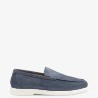 Loake Tuscany Blå Ruskind Loafers