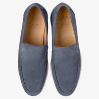 Loake Tuscany Blå Ruskind Loafers