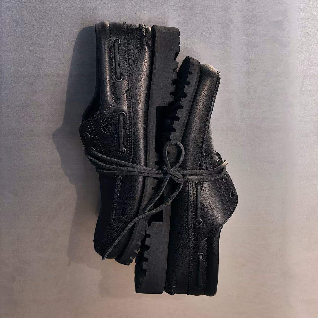 Timberland Authentic Bådsko Sort Grain Læder Mænd