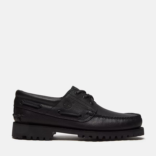 Timberland Authentic Bådsko Sort Grain Læder Mænd