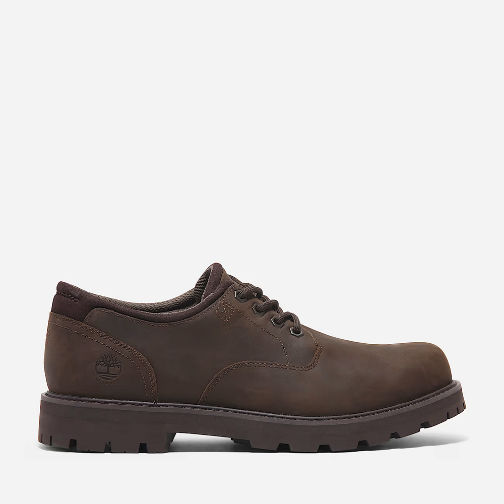 Timberland Britton Road LaceUp Waterproof  - MØRKEBRUN - læder