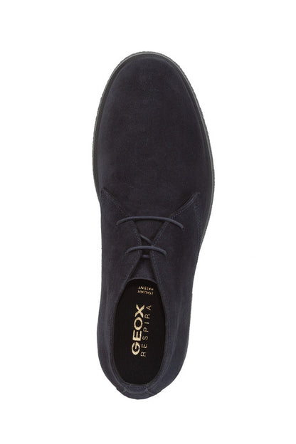 Geox Claudio Ankle boots Navy suede leather