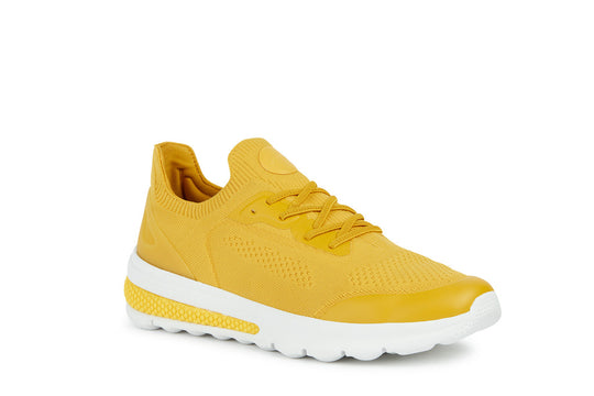 Geox Spherica Actif Yellow Sneakers