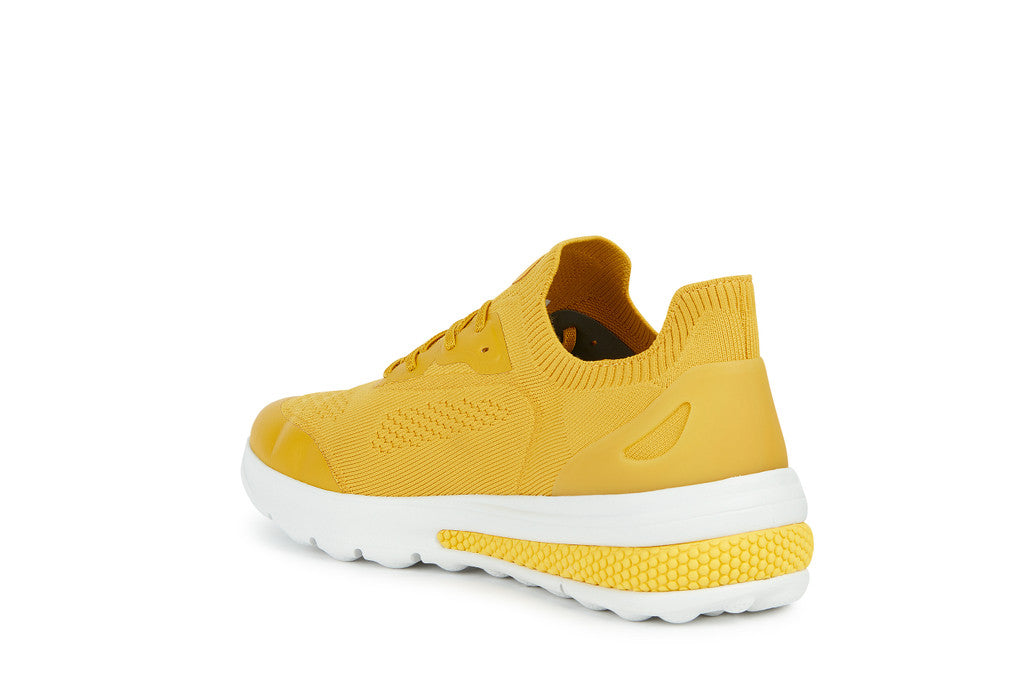 Geox Spherica Actif Yellow Sneakers