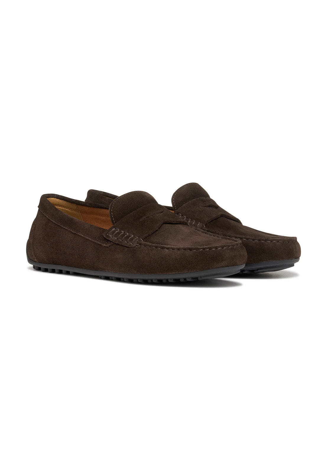 Geox U ISTRIA Mørkebrun Ruskind Loafer
