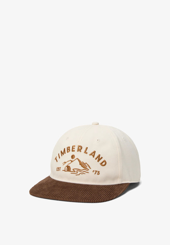 Timberland Fløjl Baseball Kasket Beige/Brun