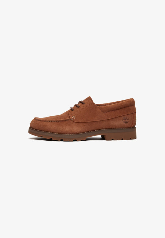 Timberland Britton Square Lace up Brun Ruskind Sko