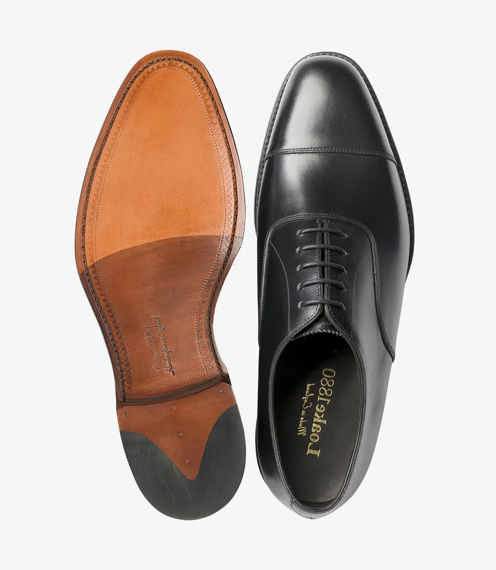 Loake 1880 Aldwych Black Calf leather