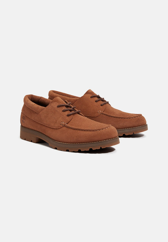 Timberland Britton Square Lace up Brun Ruskind Sko