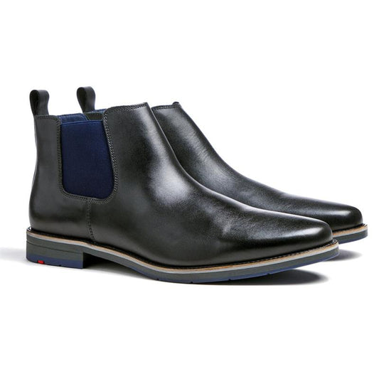Lloyd Lawrence Boots Black Leather