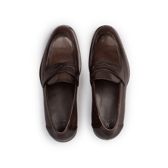 Lloyd Core Plus 240 Mørkebrun Glat Læder - top
