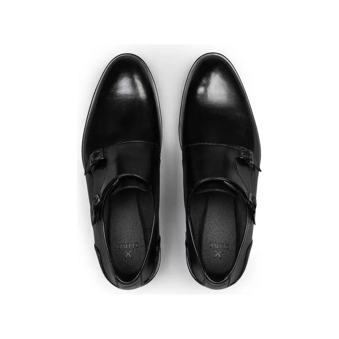 Lloyd EEZY 220 Sort Læder Monk Strap
