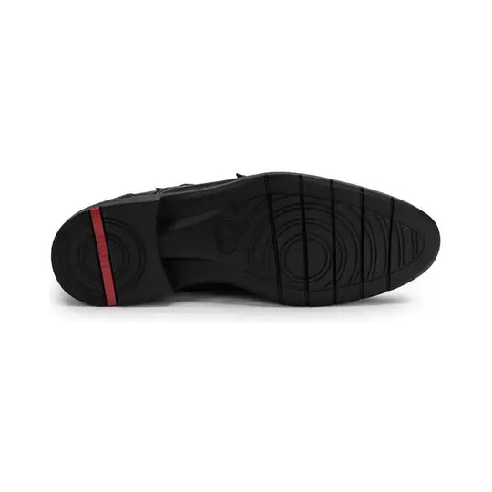 Lloyd EEZY 220 Sort Læder Monk Strap
