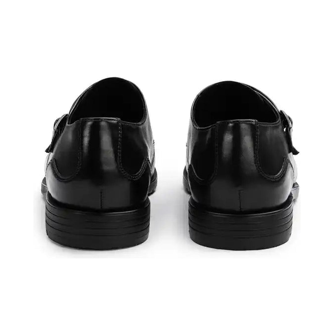 Lloyd EEZY 220 Sort Læder Monk Strap