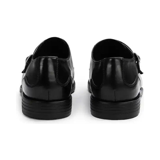 Lloyd EEZY 220 Sort Læder Monk Strap