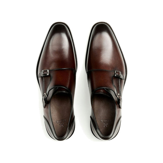 Lloyd Nobel 220 Mørkebrun Monk Strap
