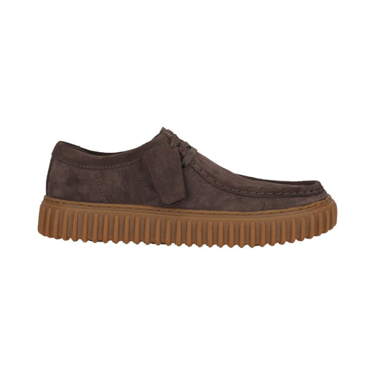 Clarks Torhill Lo Mørkebrun Ruskind