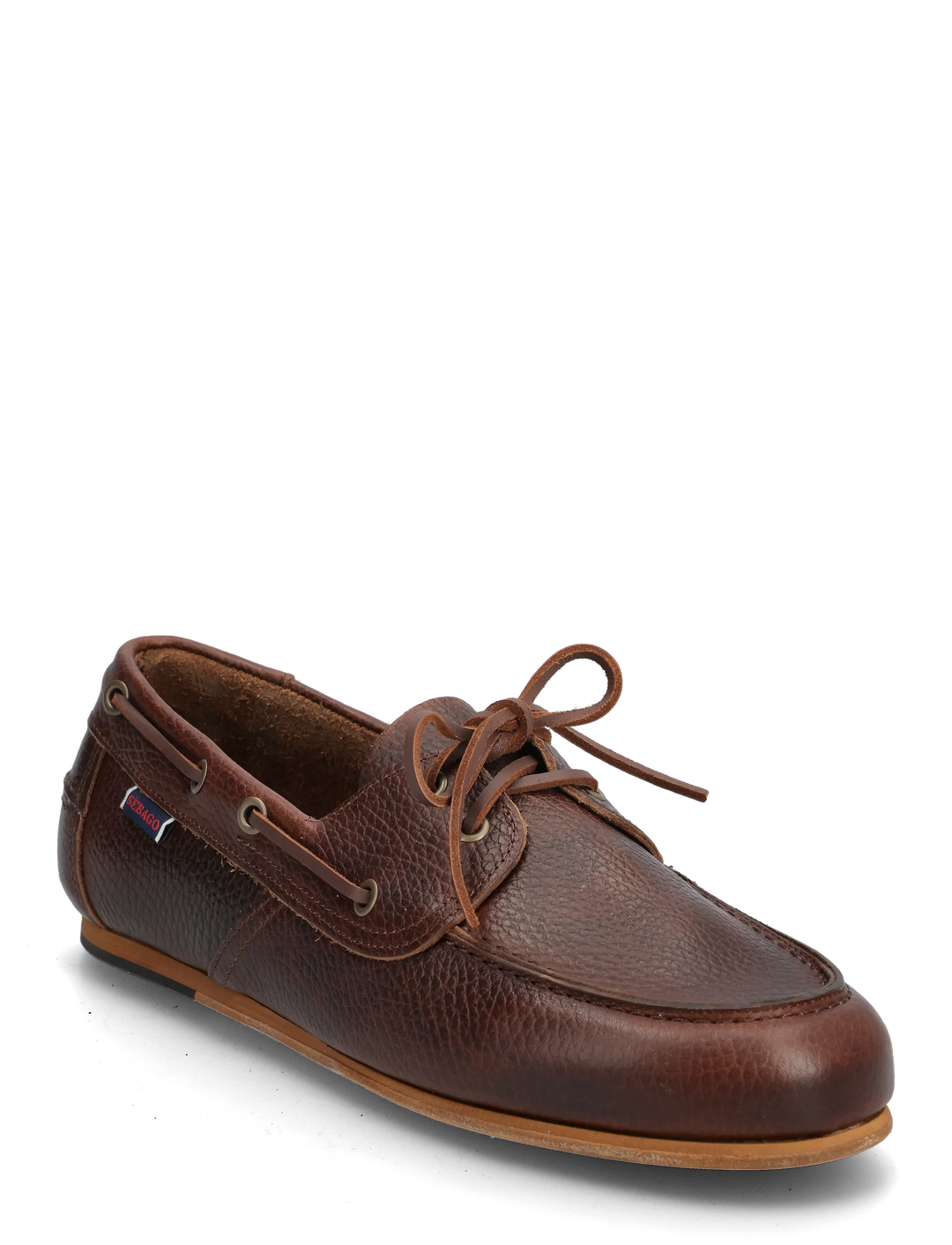 Sebago Owen Tumbled Mørkebrun Læder