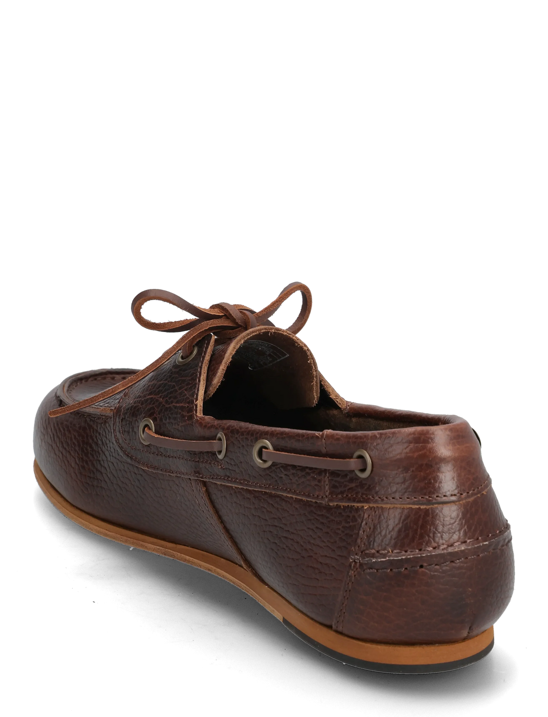 Sebago Owen Tumbled Mørkebrun Læder