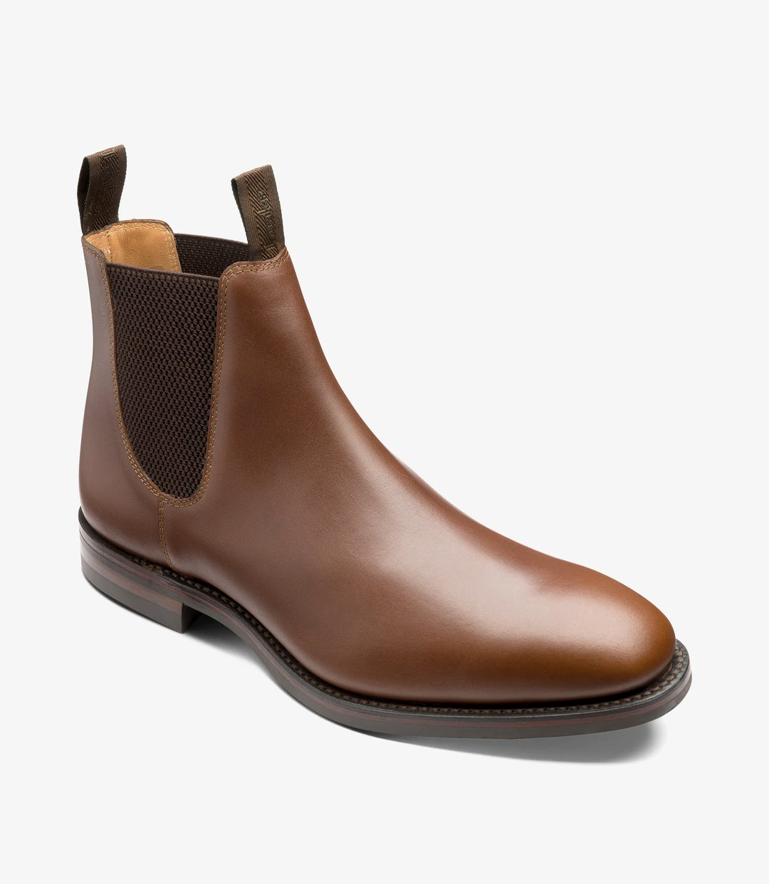 Loake 1880 Chatsworth Brun Leather Chelsea Boots