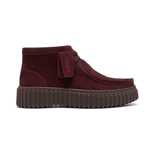 Clarks Torhill Moss Bordeaux Ruskind Dame