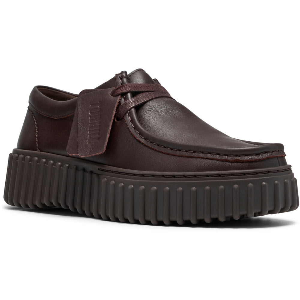 Clarks Torhill Bee Mørkebrun Læder Dame