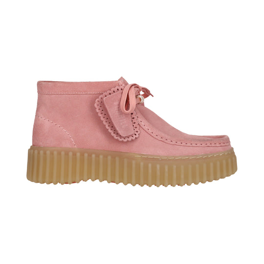 Clarks Torhill Moss Dame Lyserød Ruskind