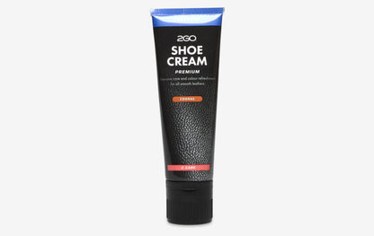 Shoe cream for intensive care and color refreshment for all smooth leathers