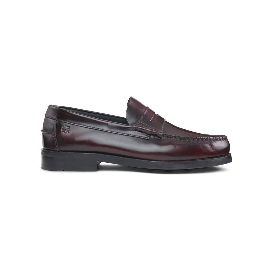 Playboy Loafer Dallas Bordo Polido - bordeaux-farvet polido-læder