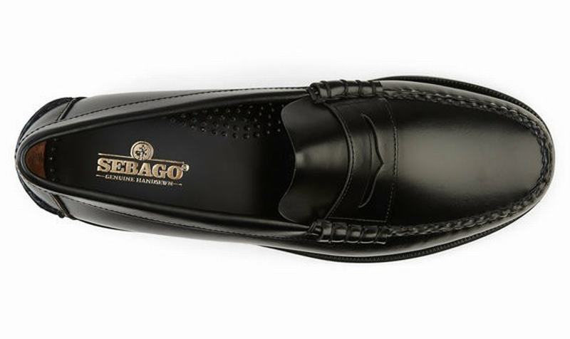 Sebago Classic Dan Loafer - herresko i sort læder