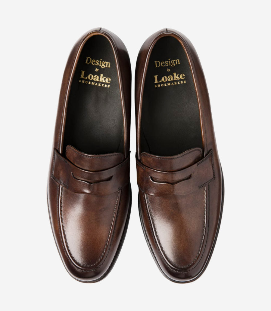 Loake Loafer Wiggins Dark Brown