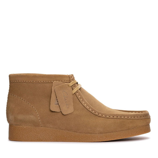 Clarks Wallabee Evo Boot - mørk sandfarvet ruskind