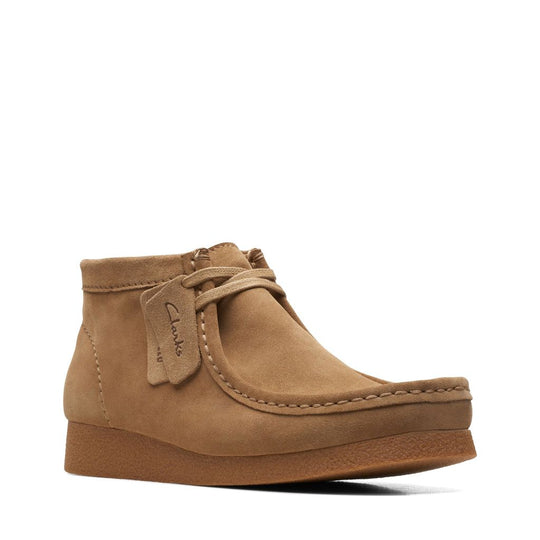 Clarks Wallabee Evo Boot - mørk sandfarvet ruskind