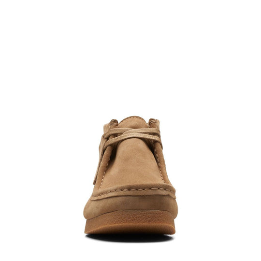 Clarks Wallabee Evo Boot - mørk sandfarvet ruskind