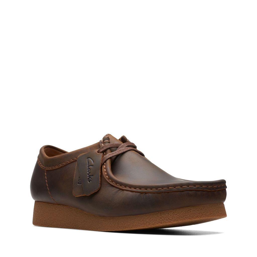 Clarks Wallabee EVO - bivoksbehandlet læder