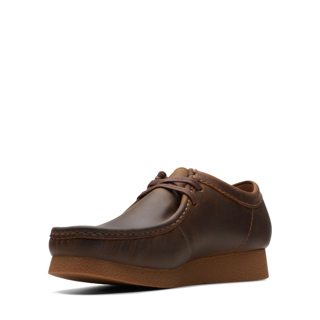 Clarks Wallabee EVO - bivoksbehandlet læder