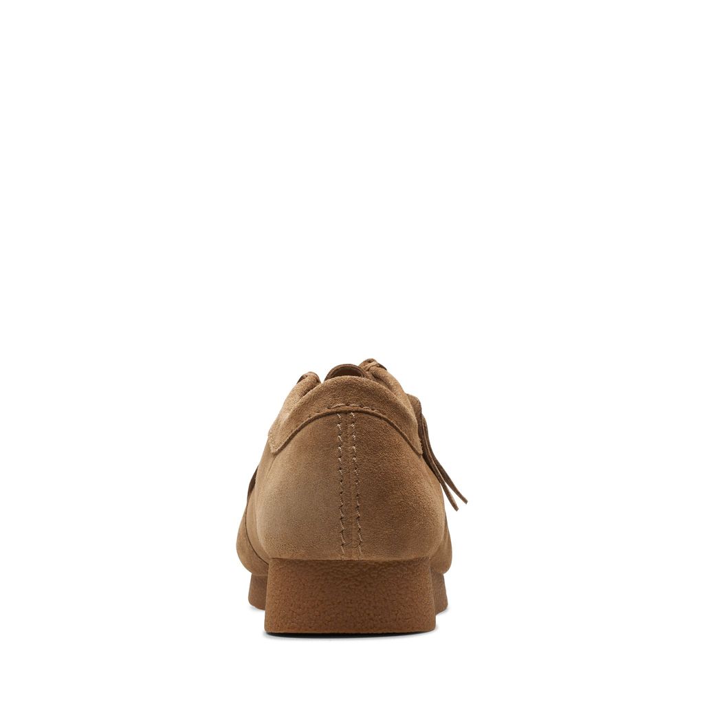 Clarks Wallabee EVO - mørk sandfarvet ruskind